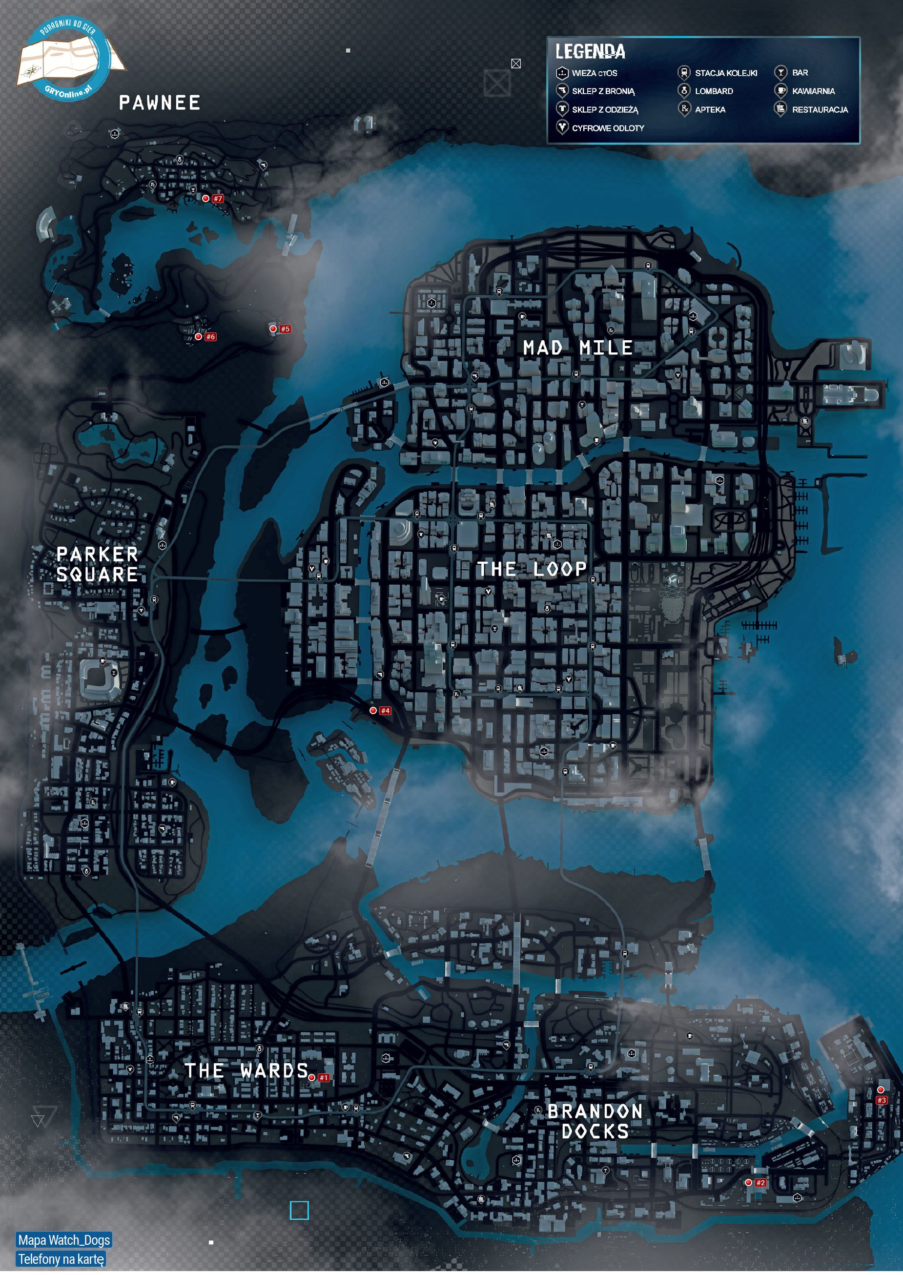 Watch_Dogs - Telefony na kartę Watch_Dogs - Telefony na kartę